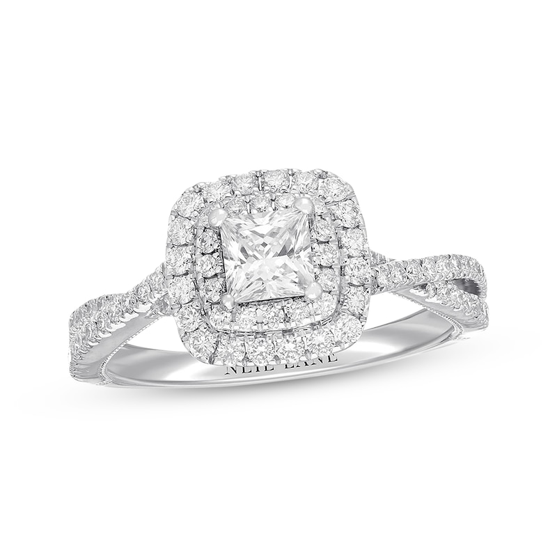 Neil Lane Diamond Engagement Ring 1 ct tw White Gold Plated
