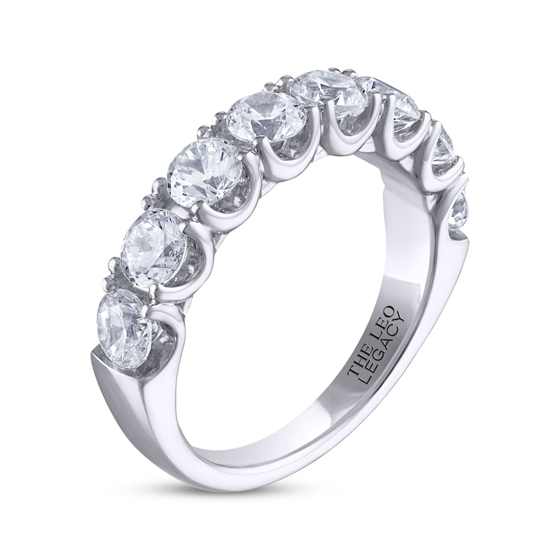 THE LEO Legacy Lab-Created Diamond Anniversary Band 2 ct tw White Gold Plated