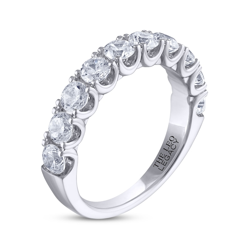 THE LEO Legacy Lab-Created Diamond Anniversary Band 1-1/2 ct tw White Gold Plated