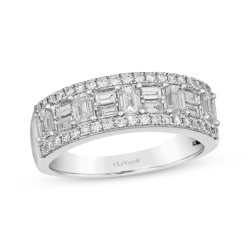 Le Vian Vault Diamond Geometric Ring 1-1/6 ct tw Platinum
