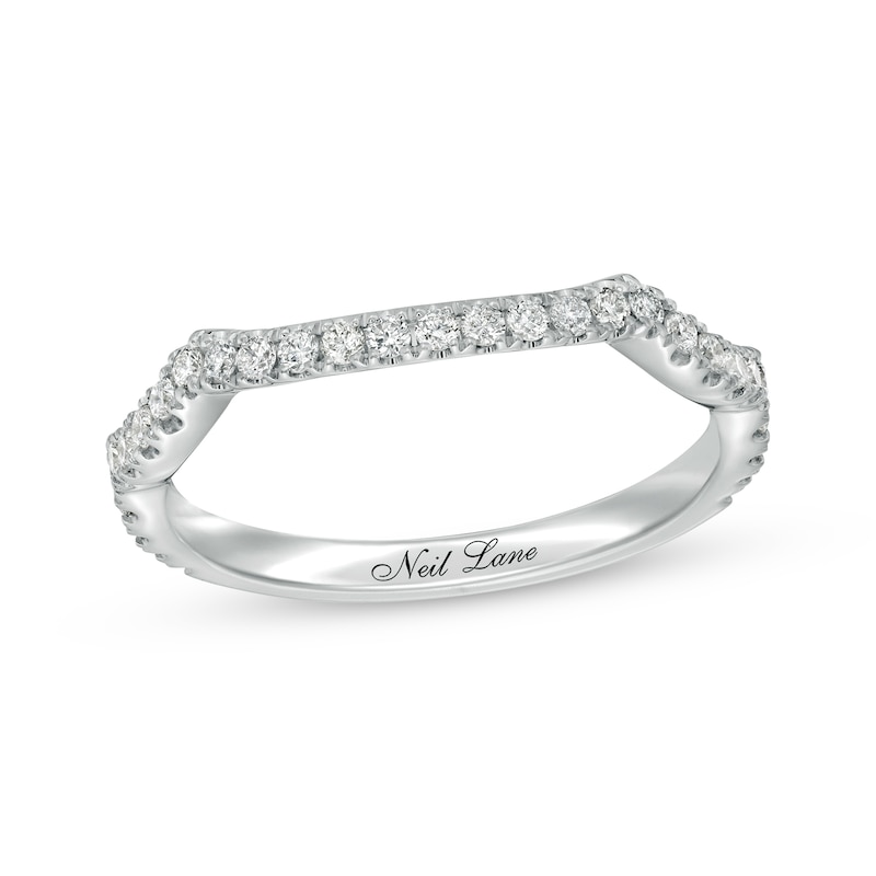 Neil Lane Diamond Wedding Band 1/3 ct tw White Gold Plated