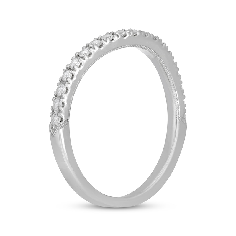 Neil Lane Diamond Wedding Band 1/4 ct tw Round-cut White Gold Plated