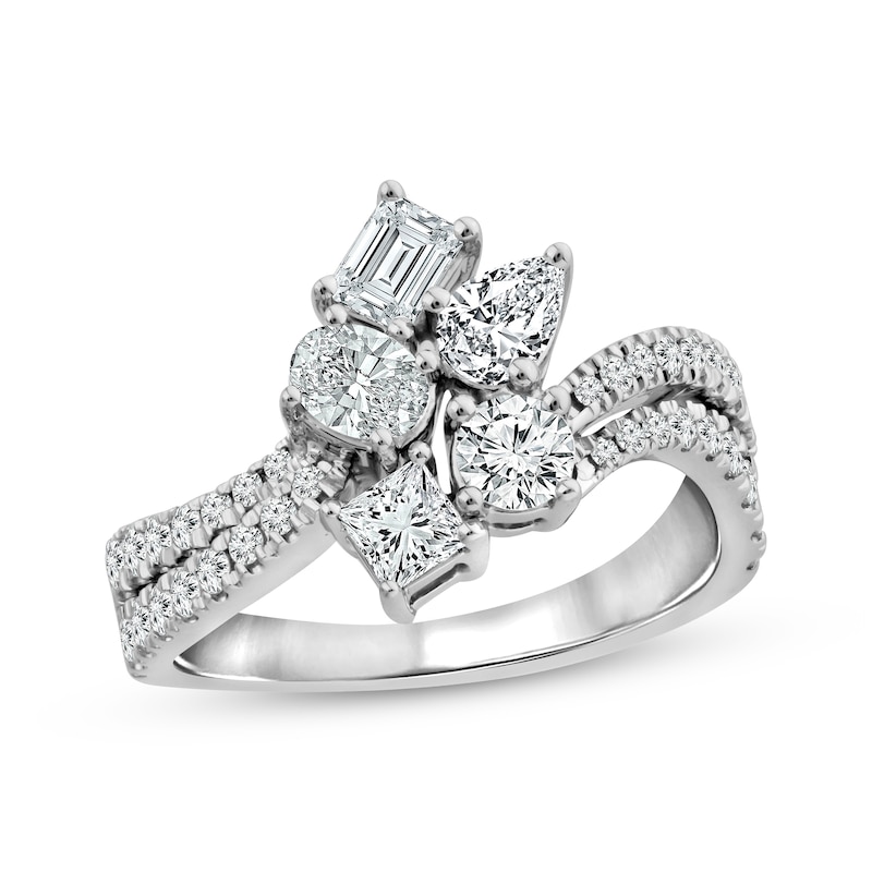 Everything You Are Diamond Ring 1-1/2 ct tw White Gold Plated