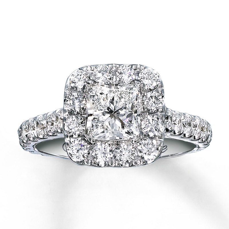 Neil Lane Diamond Ring 2 ct tw White Gold Plated