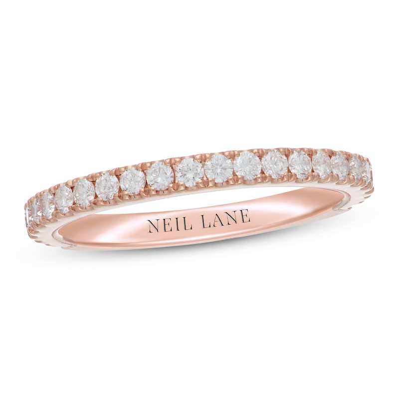 Neil Lane Premiere Diamond Band 1/2 ct tw Rose Gold Plated
