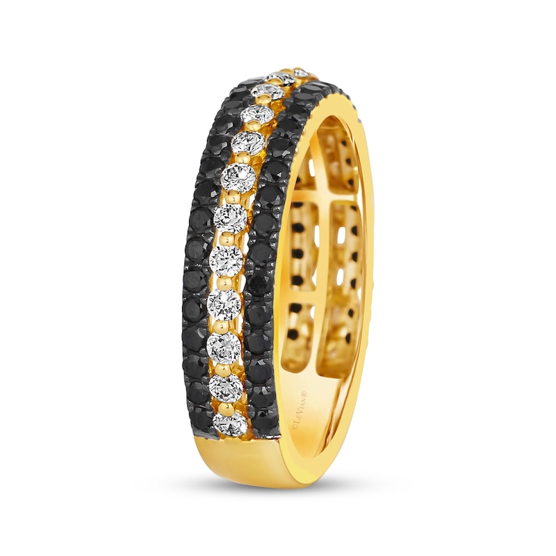 Le Vian Diamond Band 1-1/8 ct tw Honey Gold Plated