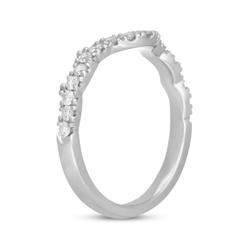 Neil Lane Diamond Wedding Band 1/3 ct tw White Gold Plated