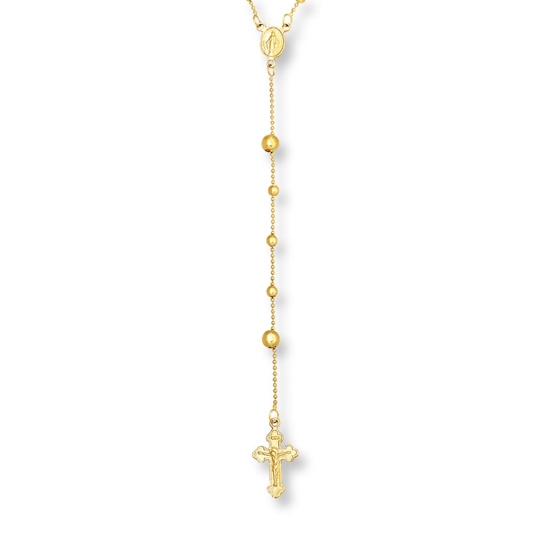Rosary Yellow Gold Plated