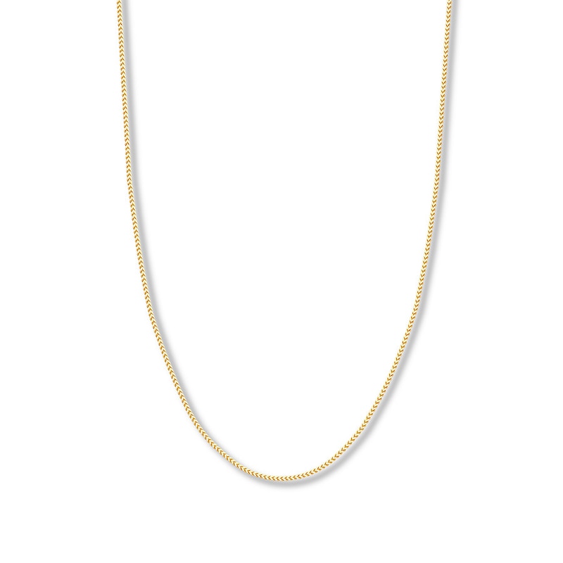 20" Solid Franco Chain Yellow Gold Plated Appx. 2.0mm