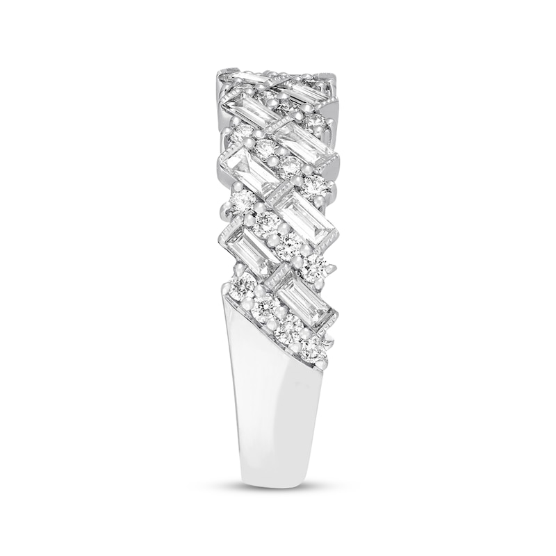 Neil Lane Bridal Diamond Anniversary Band 1 carat tw White Gold Plated