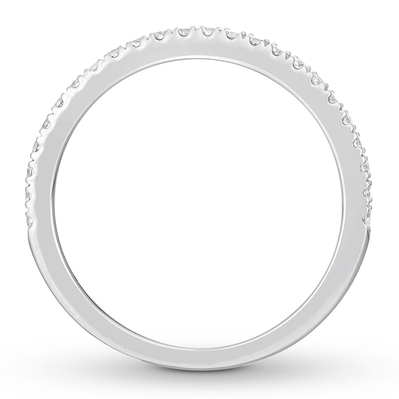 Neil Lane Diamond Wedding Band 1/4 ct tw White Gold Plated