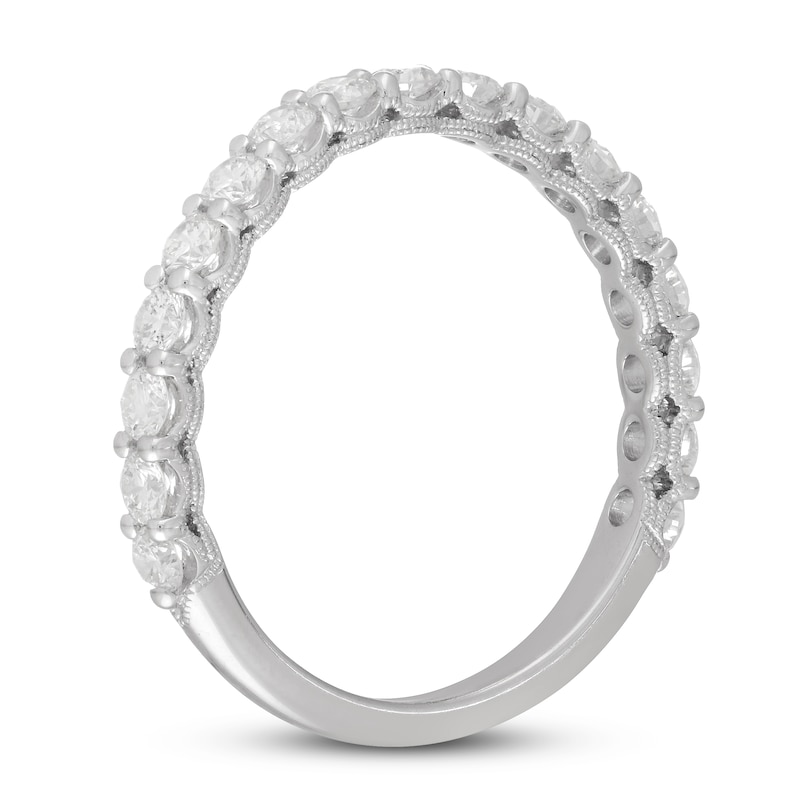 Neil Lane Diamond Wedding Band 3/4 ct tw Round-cut White Gold Plated