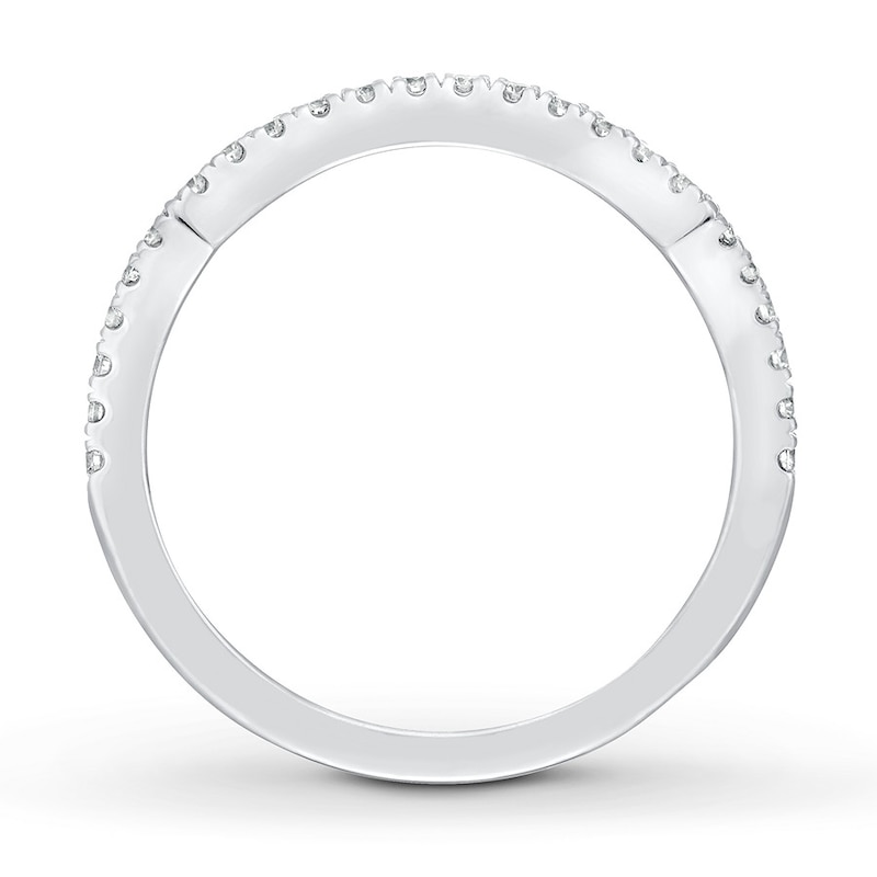 Neil Lane Diamond Wedding Band 1/4 ct tw Diamonds White Gold Plated