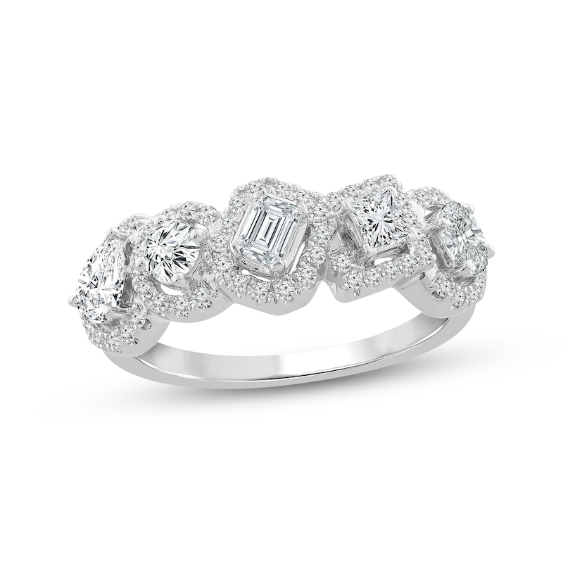 Everything You Are Diamond Ring 1 ct tw White Gold Plated