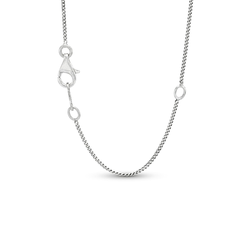 Unstoppable Love Princess-Cut Diamond Necklace 1 ct tw White Gold Plated 19"