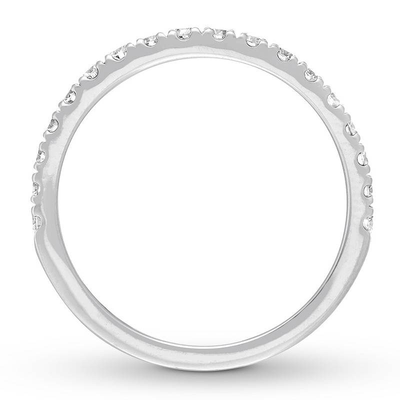 Neil Lane Diamond Wedding Band 3/8 ct tw White Gold Plated