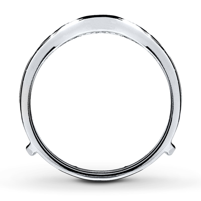 Enhancer 1/4 ct tw Diamonds White Gold Plated