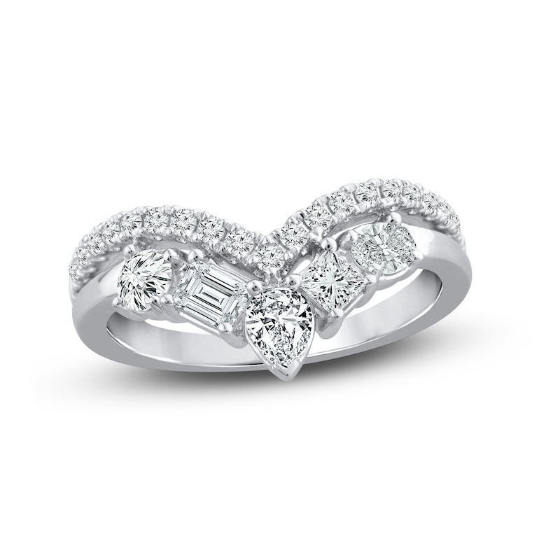 Everything You Are Diamond Ring 1 ct tw White Gold Plated