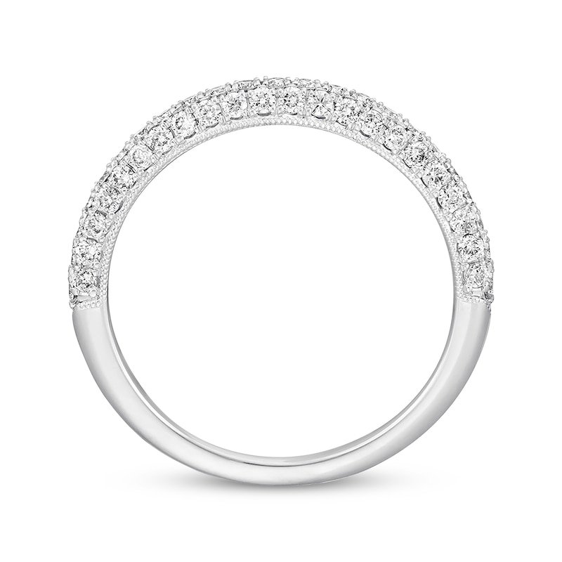 Neil Lane Diamond Wedding Band 5/8 ct tw White Gold Plated