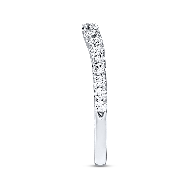 Neil Lane Wedding Band 3/8 ct tw Round-cut Diamonds White Gold Plated - Size 4