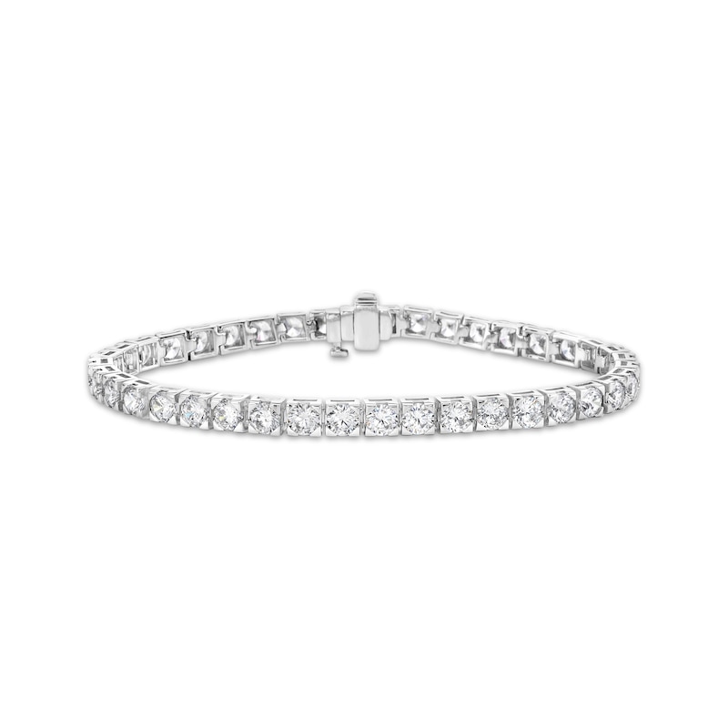 Diamond Tennis Bracelet 10 ct tw White Gold Plated 7”