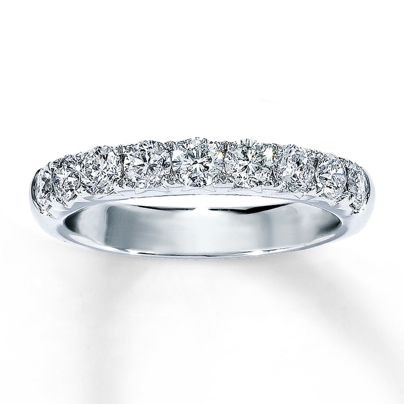 Diamond Band 1 ct tw White Gold Plated