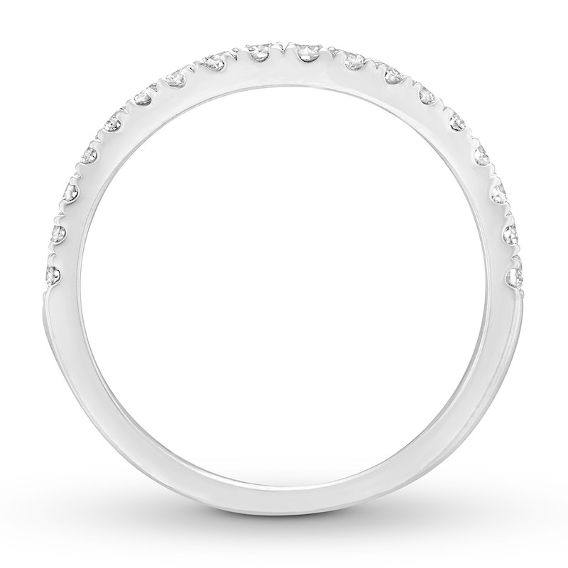 Neil Lane Diamond Wedding Band 3/8 ct tw Round-cut White Gold Plated