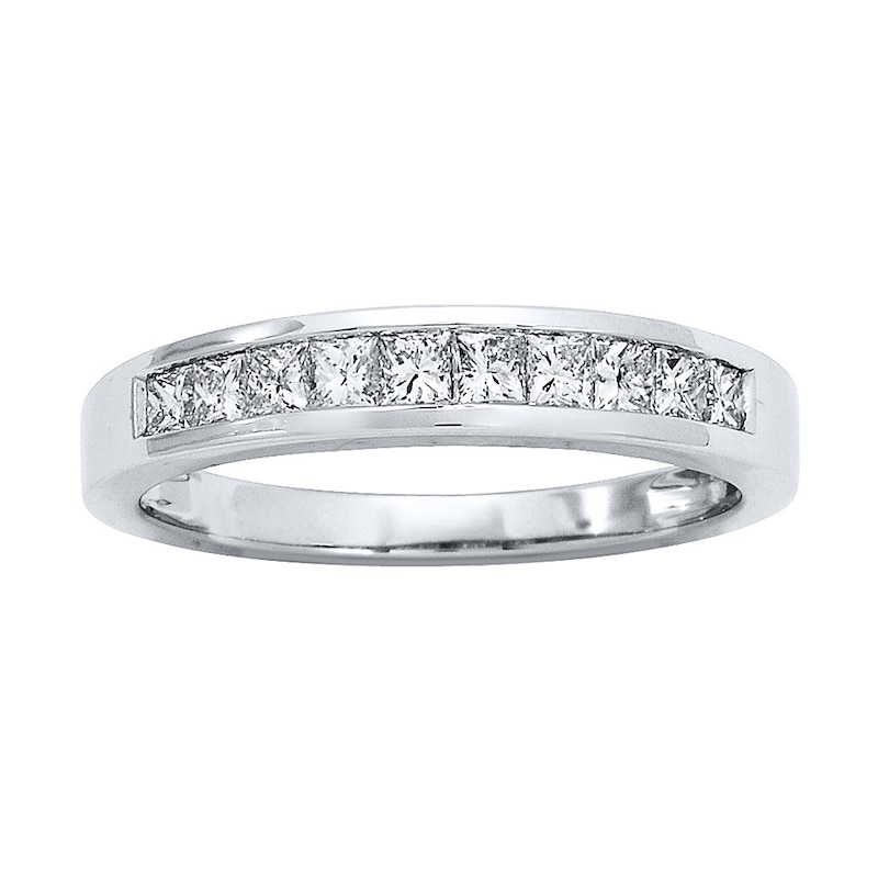 Diamond Ring 1/2 ct tw Princess-cut Platinum
