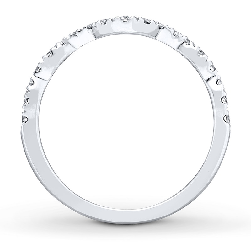 Neil Lane Diamond Wedding Band 1/3 ct tw White Gold Plated