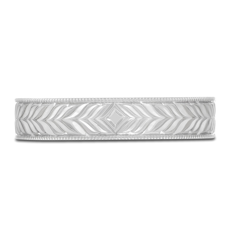 Neil Lane Gender Neutral Diamond Band 1/4 ct tw Round-Cut White Gold Plated