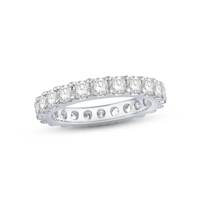 Diamond Eternity Ring 2 ct tw Round-cut White Gold Plated