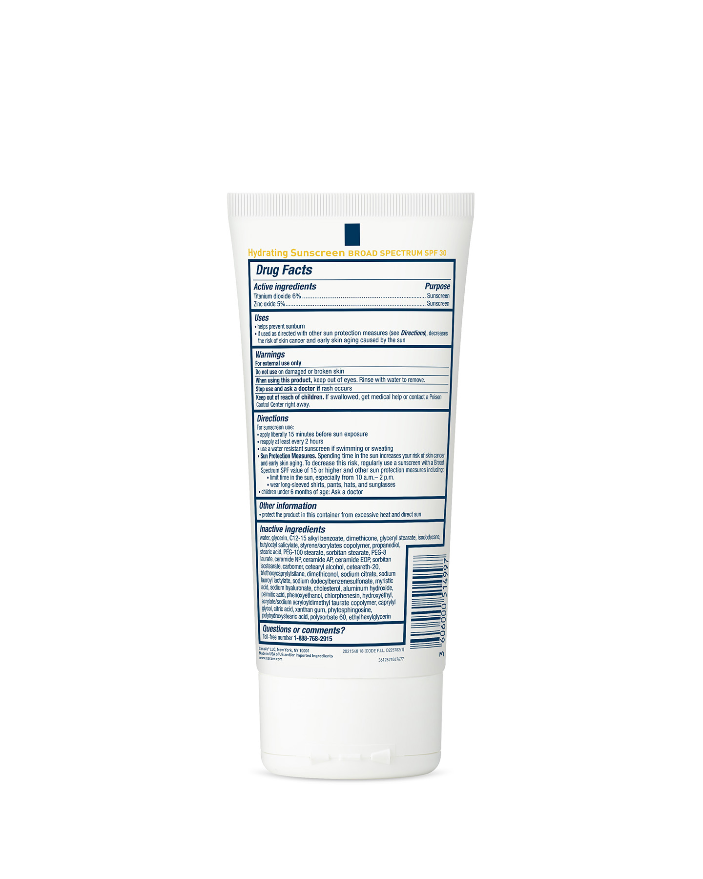 Hydrating Mineral Sunscreen SPF 30 Body Lotion