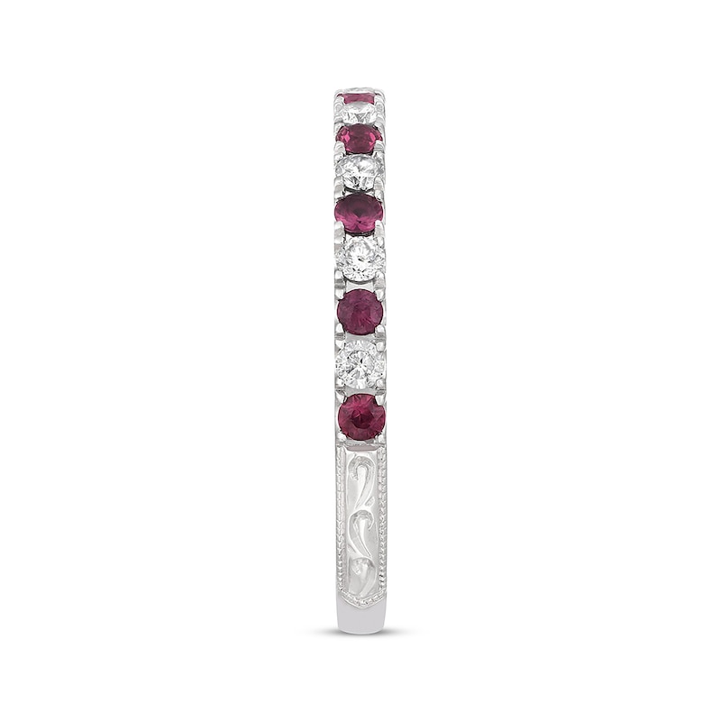 Neil Lane Ruby Anniversary Band 1/5 ct tw Diamonds Gold Plated