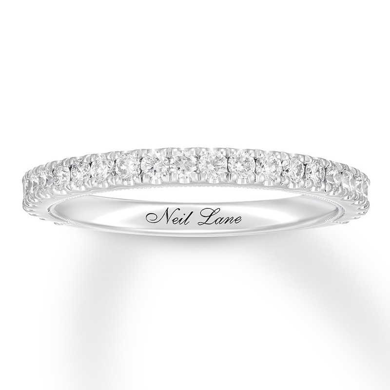 Neil Lane Premiere Diamond Band 1/2 ct tw White Gold Plated