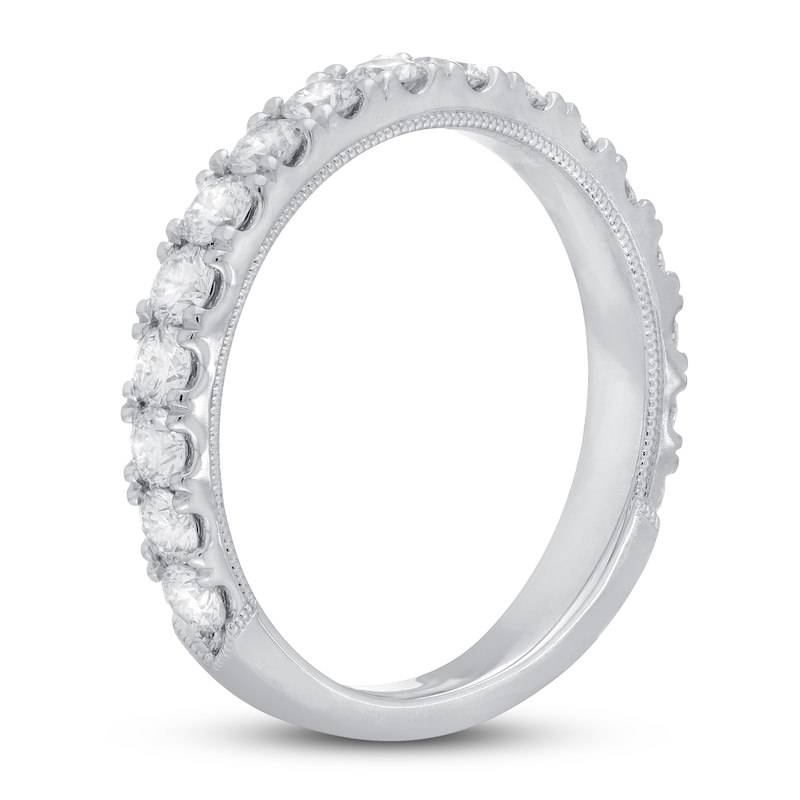 Neil Lane Premiere Diamond Anniversary Ring 1 ct tw Round-cut White Gold Plated