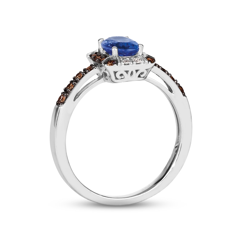 Le Vian Creme Brulee Tanzanite Ring 1/5 ct tw Diamonds Vanilla Gold Plated
