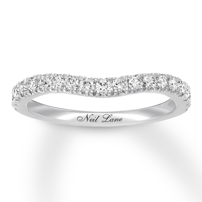 Neil Lane Diamond Wedding Band 1/2 ct tw White Gold Plated