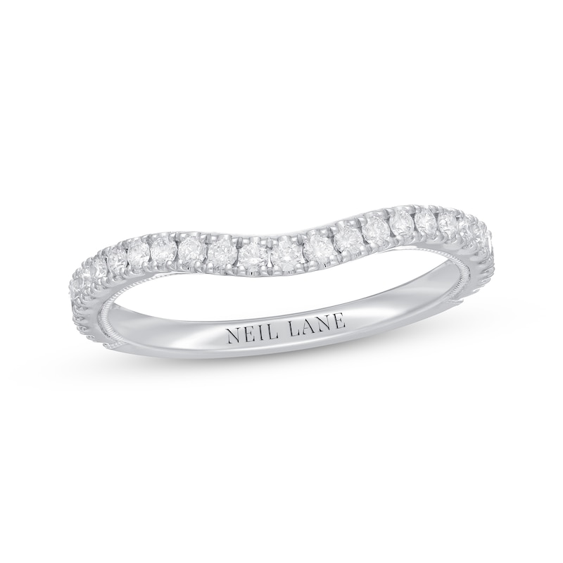 Neil Lane Premiere Diamond Anniversary Ring 1/3 ct tw White Gold Plated