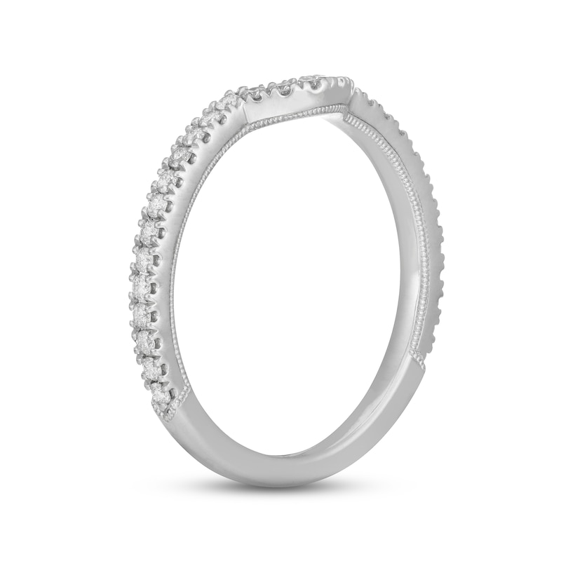 Neil Lane Diamond Wedding Band 1/4 ct tw White Gold Plated