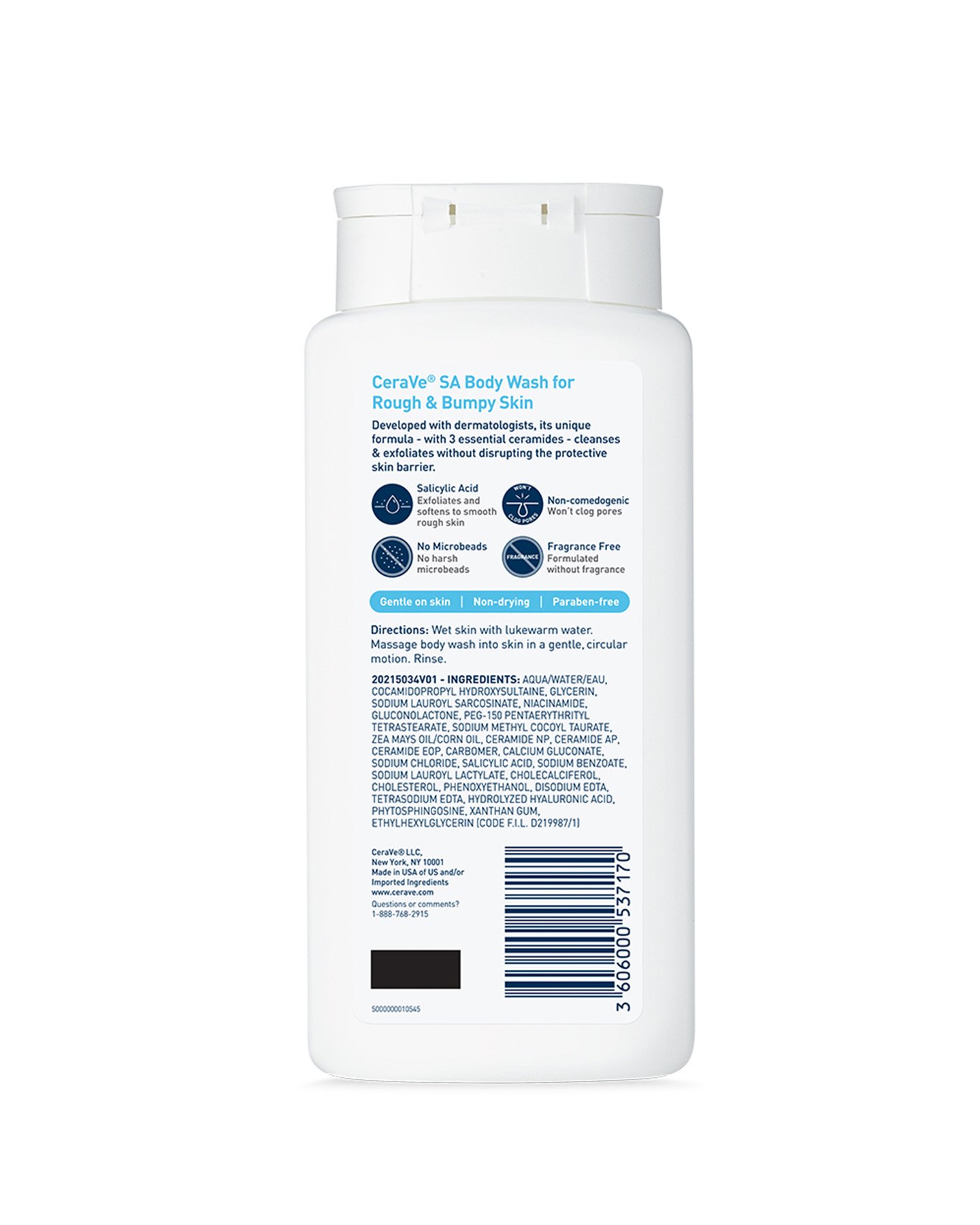 SA Body Wash for Rough & Bumpy Skin