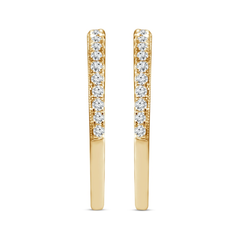 Diamond Double Wedding Band 1/2 ct tw Round-cut Yellow Gold Plated