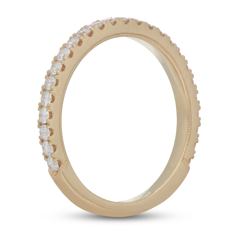 Neil Lane Premiere Diamond Band 1/2 ct tw Yellow Gold Plated