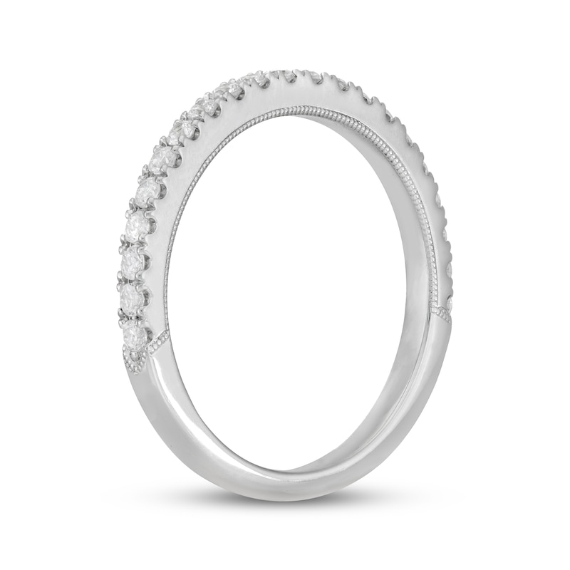 Neil Lane Diamond Wedding Band 3/8 ct tw Round-cut White Gold Plated