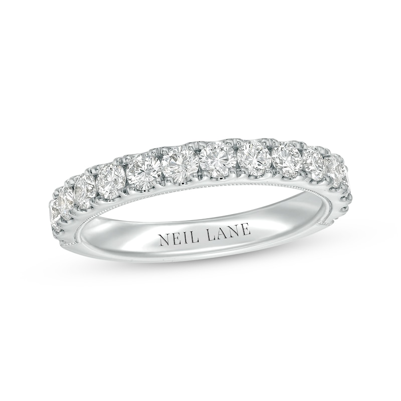 Neil Lane Round-cut Diamond Anniversary Band 1 ct tw White Gold Plated