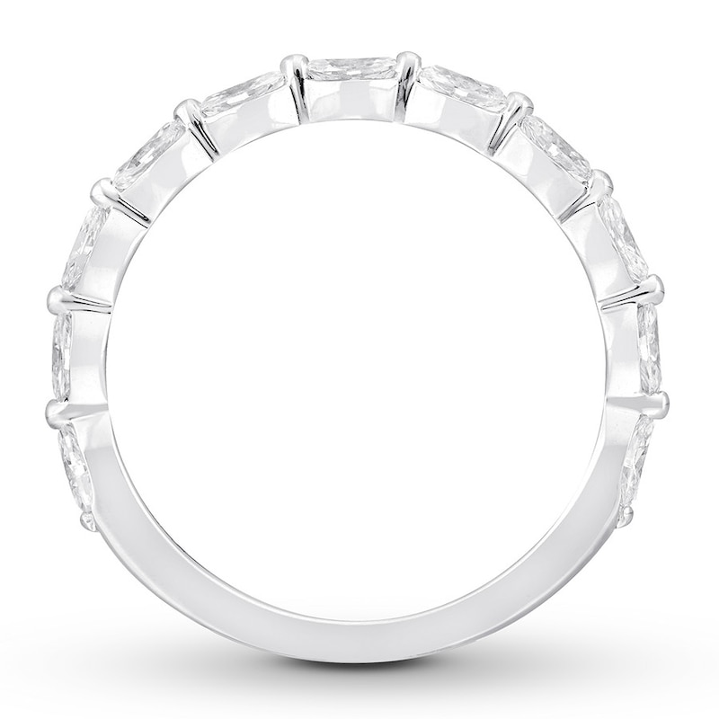 Neil Lane Premiere Diamond Anniversary Band 5/8 ct tw Round-cut White Gold Plated