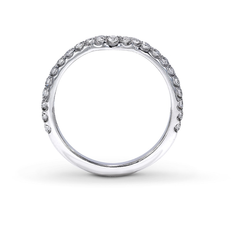 Neil Lane Diamond Band 1/3 ct tw Round-cut White Gold Plated