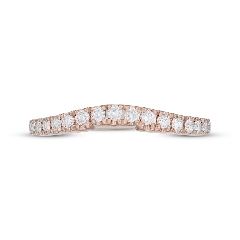Neil Lane Diamond Wedding Band 1/3 ct tw Rose Gold Plated