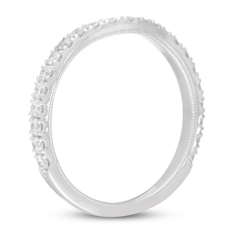 Neil Lane Diamond Wedding Band 1/2 ct tw Round-cut White Gold Plated