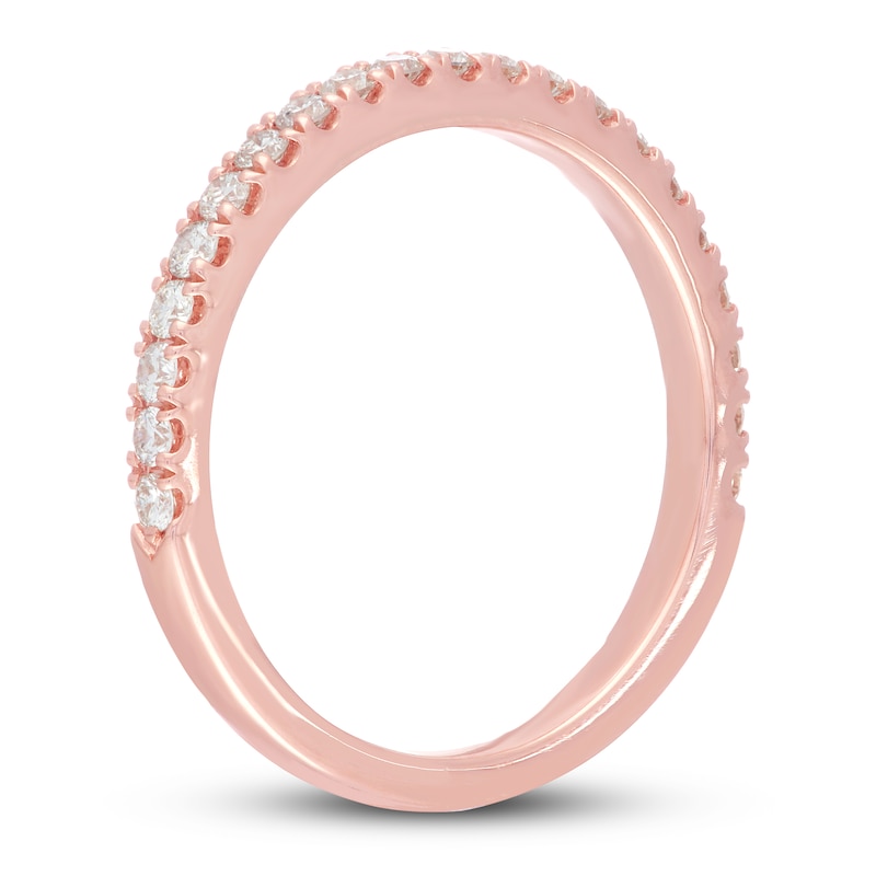 Neil Lane Diamond Wedding Band 3/8 ct tw Rose Gold Plated