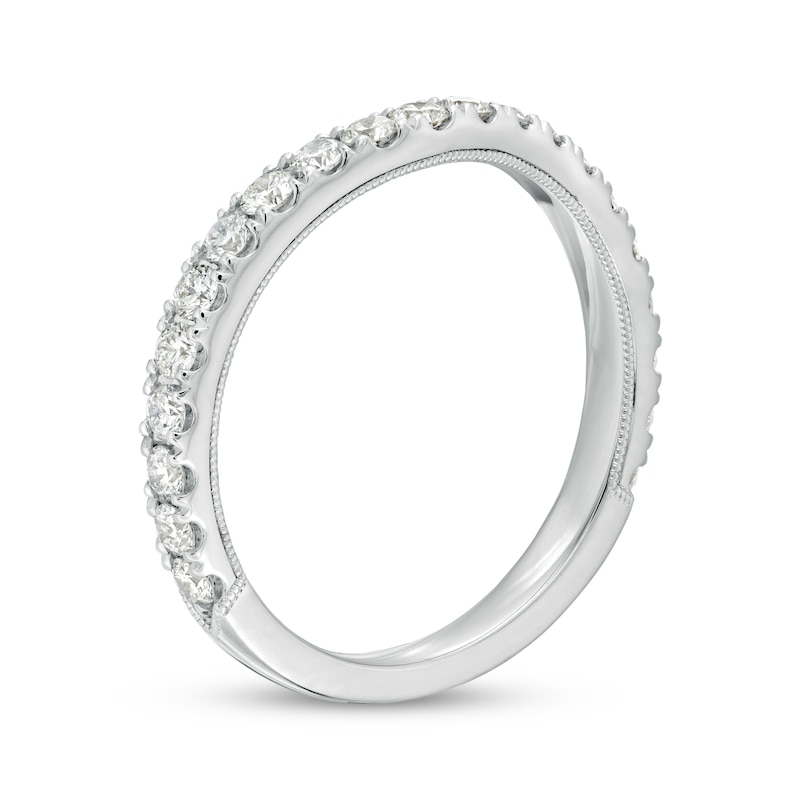 Neil Lane Diamond Wedding Band 5/8 ct tw Round-cut White Gold Plated - Size 5.5